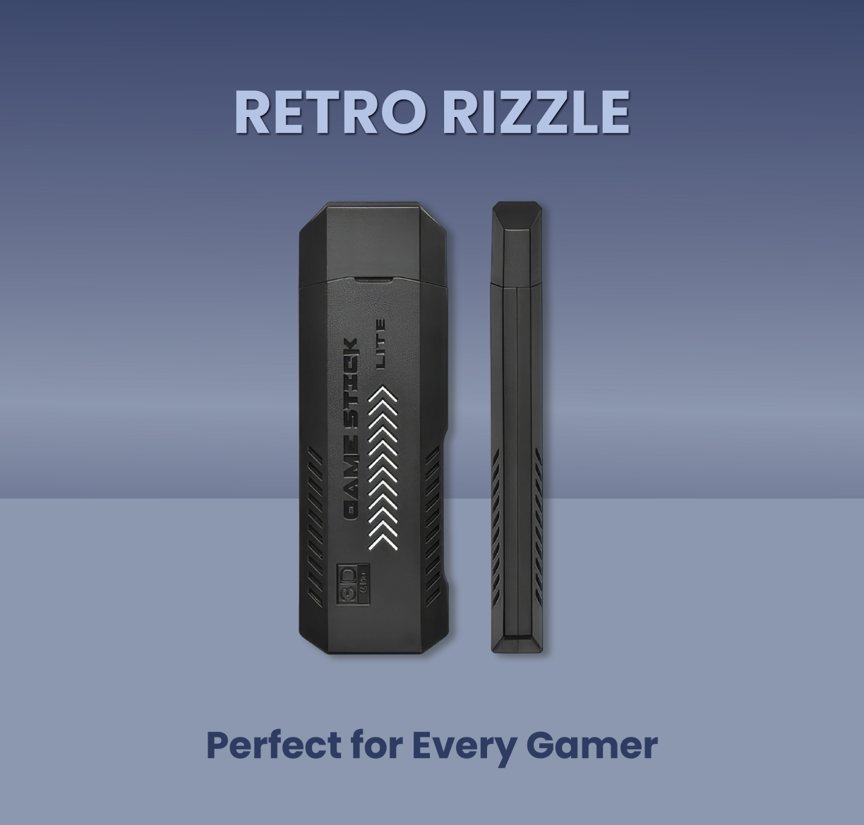 Retro Rizzle X2 Plus  2024 Gaming Stick & Rechargeable Wireless Remote controllers  40000+ Games Embrace Gaming Nostalgia. 1000% WORTH IT!